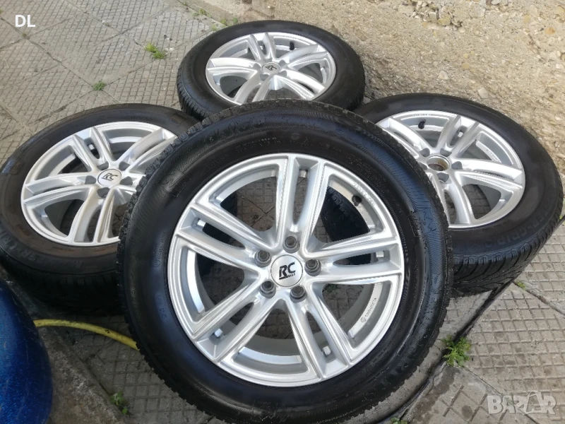 16 5х100, 16 5x100 Brock RC27 с гуми 205 60 16 , снимка 1
