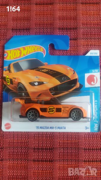 Hot Wheels '15 Mazda MX-5 Miata, снимка 1