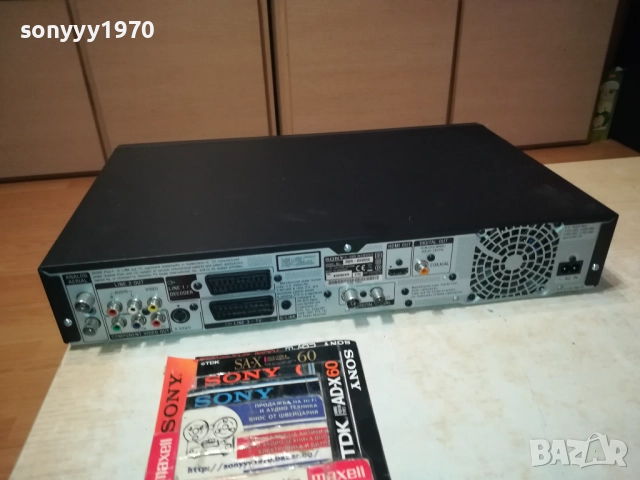 SONY RDR-HXD890 DVB DVD/HDD RECORDER-ВНОС SWISS 1309251909, снимка 8 - Плейъри, домашно кино, прожектори - 51703664