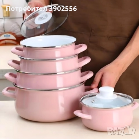 Розови тенджери промоция , снимка 5 - Съдове за готвене - 52582129