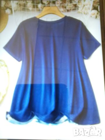 макси нова блуза, снимка 2 - Туники - 46471059