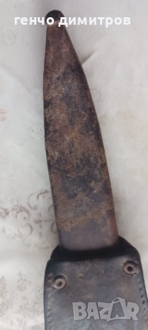  кания за окопен нож, снимка 5 - Антикварни и старинни предмети - 52033163