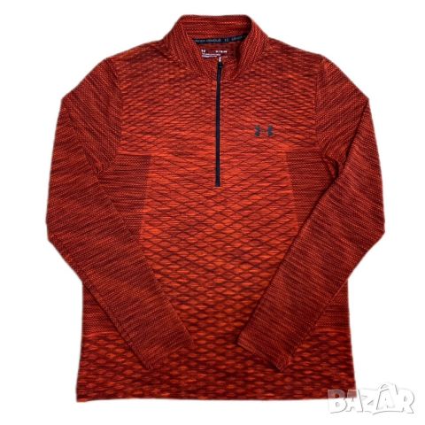 Оригинална мъжка блуза Under Armour Vanish Seamless 1/2 Zip | XL размер, снимка 2 - Блузи - 46675519