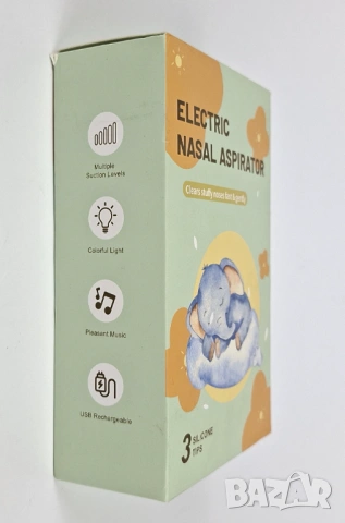 Нов електрически аспиратор за нос, снимка 2 - Други - 53212815