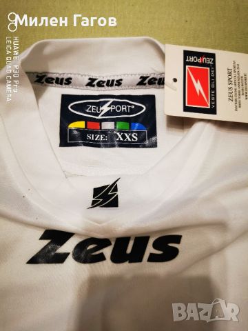 Спортна тениска на фирмата Zeus, размер 2XS, чисто нова и с етикет! , снимка 2 - Детски тениски и потници - 46366043