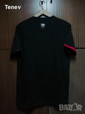 Abarth оригинална тениска фланелка Абарт мъжка черна XL , снимка 2 - Тениски - 53089501