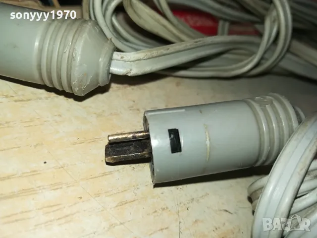 NATIONAL PANASONIC-КАБЕЛИ ЗА ТОНКОЛОНИ С РЕТРО БУКСИ 2Х2.2М 0104251200, снимка 12 - Тонколони - 49722227