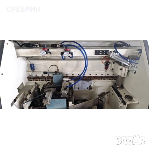 Само по заявка ревизирана напълно турска кантираща машина модел ESMAK ESBAND, с предфрезоване и пост, снимка 3 - Други машини и части - 51734332