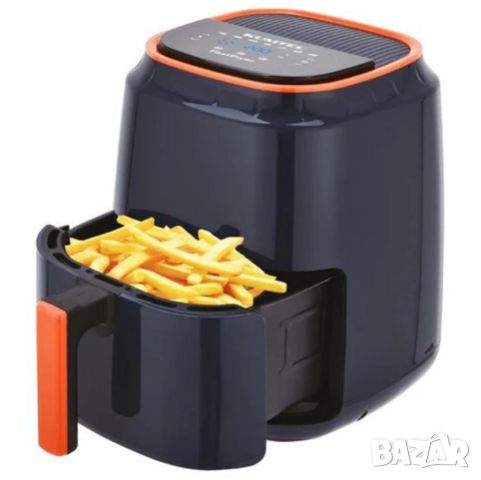 Фритюрник KUMTEL Airfryer с LED дисплей и сензорно управление, снимка 2 - Фритюрници - 46790543