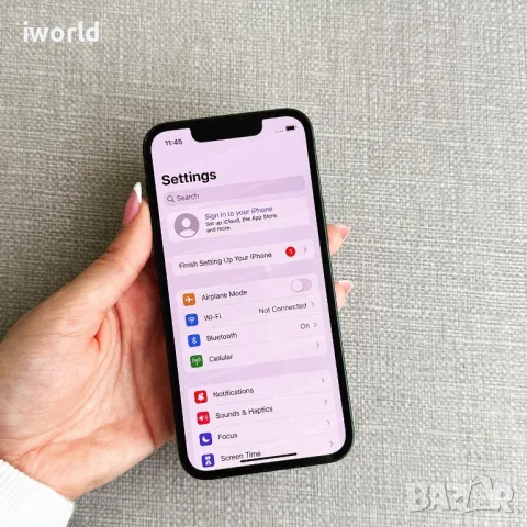 КАТО НОВ❗️iPhone 13 mini Лизинг от 36лв/м ❗️ Alpine Green ❗️ 128гб ❗️100% 🔋, снимка 3 - Apple iPhone - 46832561