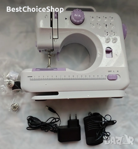 Мини шевна машина с 12 различни вида шевове UFR-505