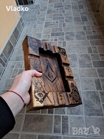 Пепелник за пури , снимка 3 - Декорация за дома - 53250143