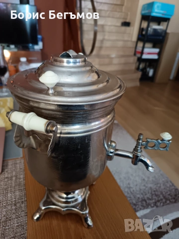 Самовар Руски работи, снимка 6 - Антикварни и старинни предмети - 53626696