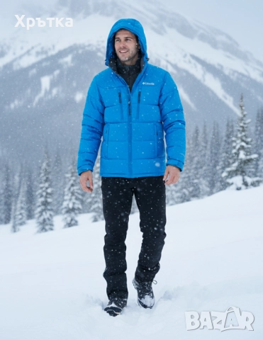 Columbia Alaskan II Down - Оригинално мъжко зимно яке размер M, снимка 2 - Якета - 47967881