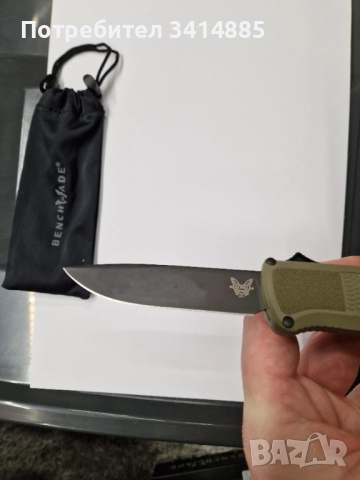 Автоматичен нож Benchmade CruWear , снимка 6 - Ножове - 52859662