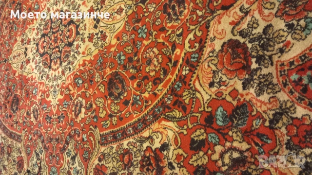 Оригинален персийски килим 190 см × 300 см, руски, снимка 2 - Килими - 51832302