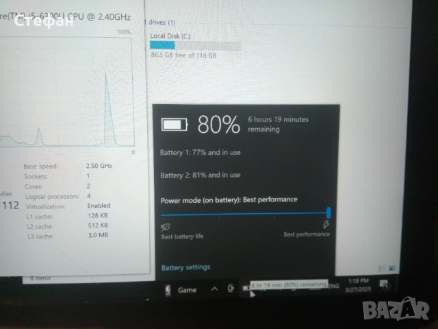 Microsoft Surface Book 1 13.5" ultra book air laptop (Intel Core i5,  RAM, ssd)) за Части, снимка 8 - Части за лаптопи - 52666966