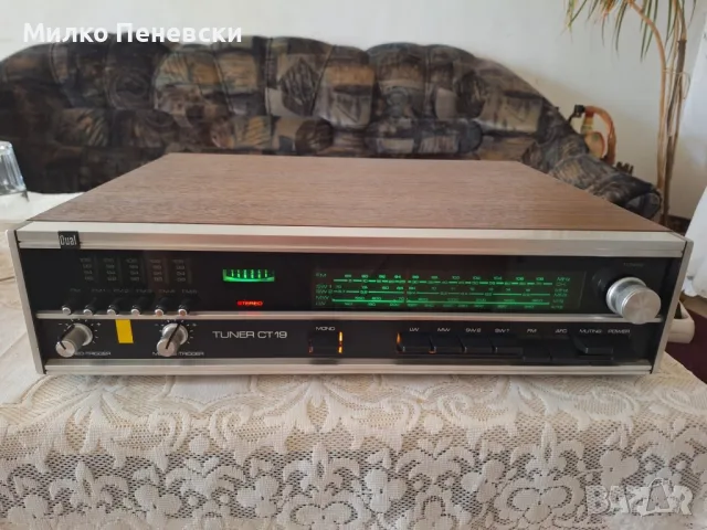 DUAL CT 19 HIFI VINTAGE STEREO TUNER , снимка 2 - Ресийвъри, усилватели, смесителни пултове - 47187634