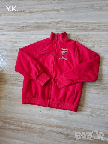 Оригинално мъжко горнище Nike x F.C. Arsenal / Season 08-09, снимка 2 - Спортни дрехи, екипи - 45604966