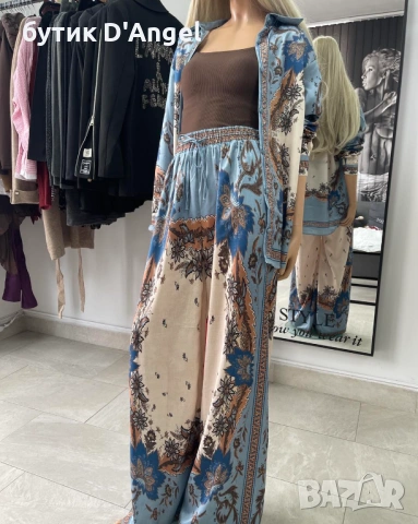 Дамски комплект с принт, снимка 5 - Комплекти - 54041907