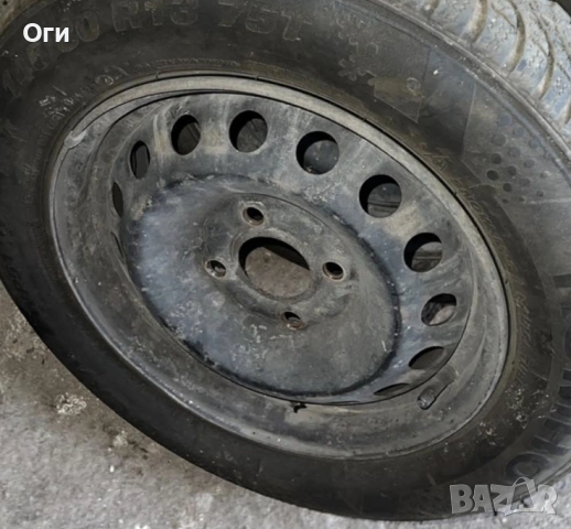 джанти 4х100, 13 цола, снимка 2 - Гуми и джанти - 53937757