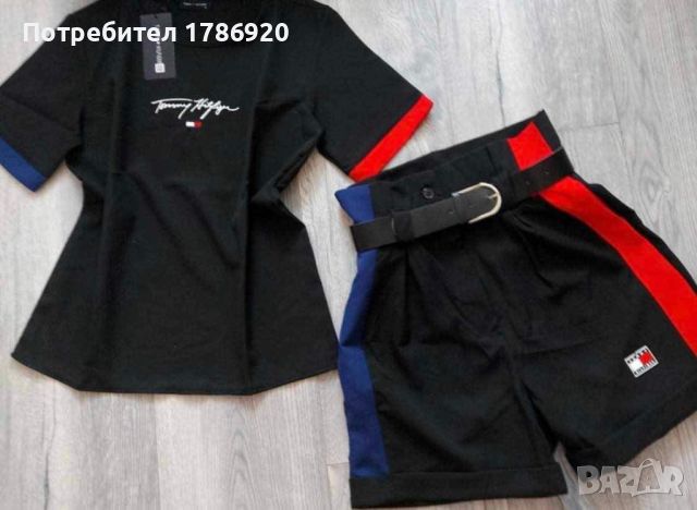 Комплект къси панталони и тениска, снимка 1 - Спортни екипи - 45141929