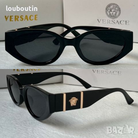 Versace 2024 дамски слънчеви очила котка, снимка 2 - Слънчеви и диоптрични очила - 45571854