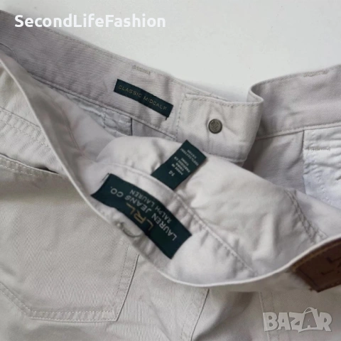 Дамски къси памучни панталони LRL Lauren Ralph Lauren размер L 3/4, снимка 6 - Къси панталони и бермуди - 53673834