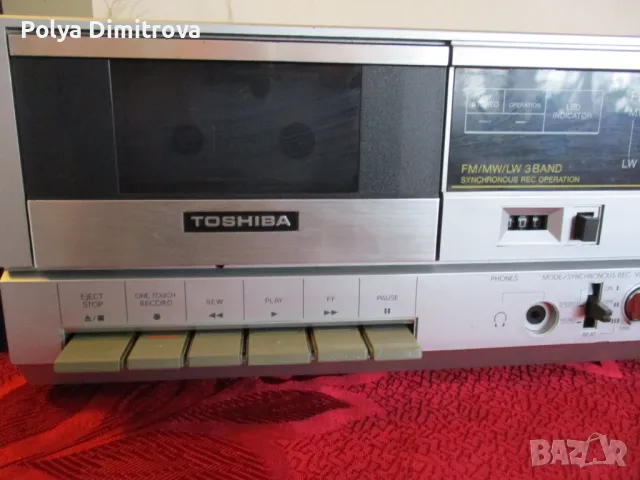 Музикален център toshiba sm-200 made in japan, снимка 7 - Ресийвъри, усилватели, смесителни пултове - 49162629