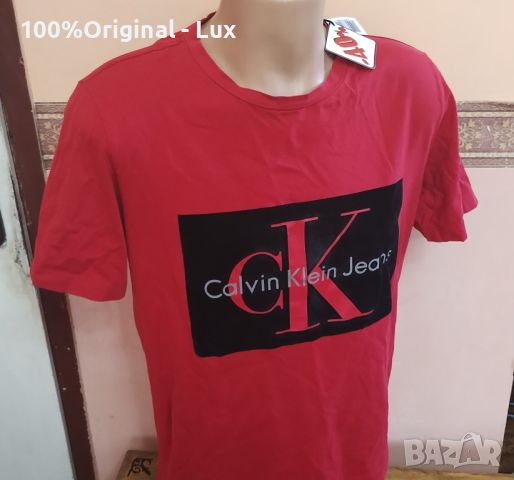 Calvin Klein-оргинална,маркова-М/Л, снимка 8 - Тениски - 46793232