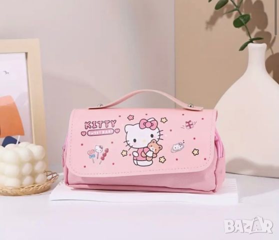 Розов несесер Hello Kitty, снимка 2 - Ученически пособия, канцеларски материали - 46329897