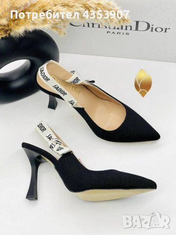  Christian Dior дамски обувки на ток, снимка 15 - Дамски елегантни обувки - 53702499