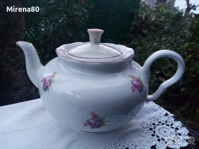 Стар български чайник - СИП, снимка 2 - Антикварни и старинни предмети - 52554752