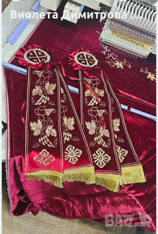 Църковна бродерия , снимка 2 - Други - 53616895