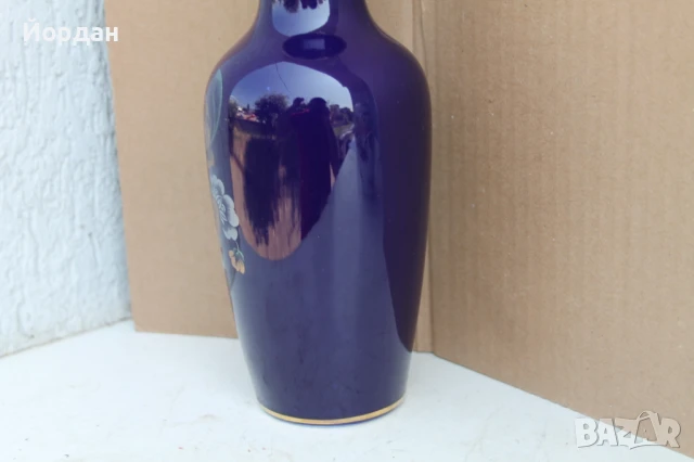 Немска порцеланова ваза ''KPM'', снимка 13 - Вази - 50606829