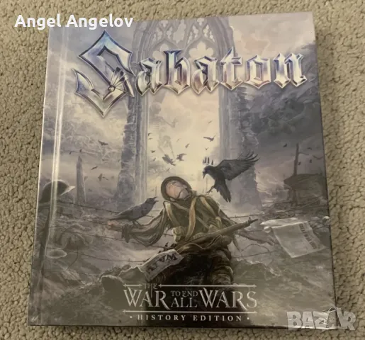 War to End All Wars Limited Digibook History Edition Sabaton CD, 2022 New Sealed, снимка 1 - CD дискове - 47023146