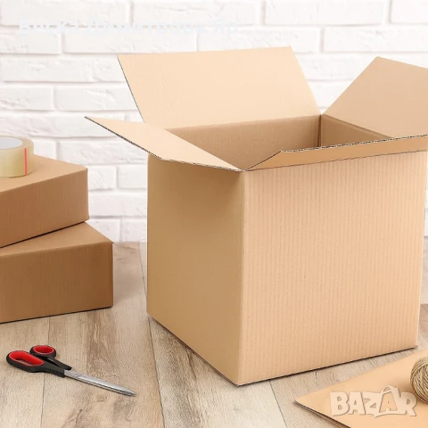 Трипластов кашон 60x40x40 с възможност за брандиране – Идеален за съхранение и транспортиране, снимка 3 - Други стоки за дома - 51113413