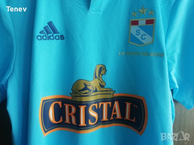 Club Sporting Cristal 2019 Adidas оригинална тениска футболна фланелка Спортинг Кристал , снимка 4 - Тениски - 45580444