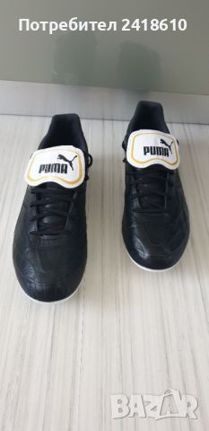 Puma KING Leather  Мens Size 43/ 27.5 - 28см UK 9 US 10 Ест. Кожа ОРИГИНАЛ! Бутонки с цяло ходило., снимка 11 - Спортни обувки - 46470020