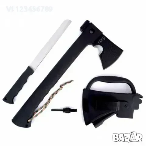 Брадвичка/томахавка/ + нож+точило+свирка