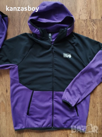 mountain hardwear grid fleece jacket - страхотно мъжко яке КАТО НОВО Л, снимка 6 - Якета - 53203747