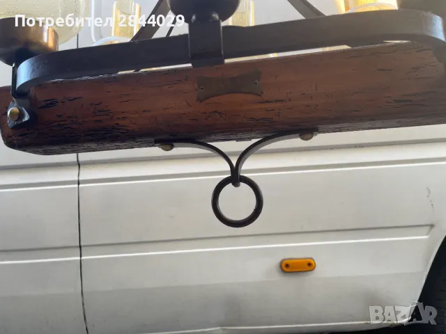 продавам старинен полилей от 1935г, снимка 7 - Антикварни и старинни предмети - 50320150