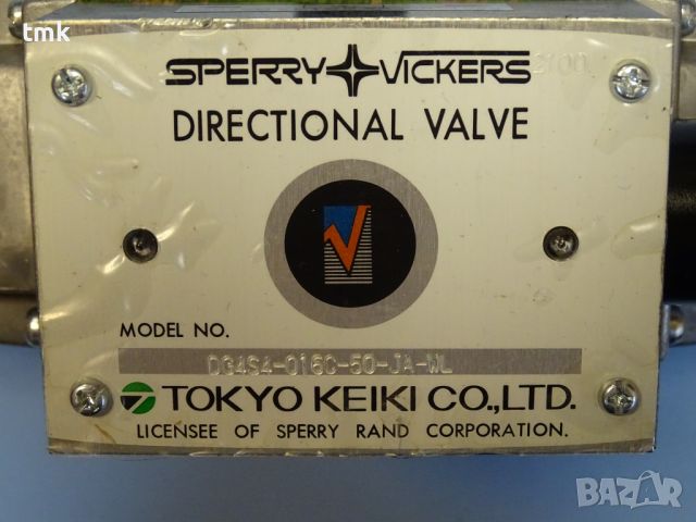 Хидравличен разпределител Sperry Vickers DG4S4-016С-50-JA-WL directional valve 100V, снимка 2 - Резервни части за машини - 45239452