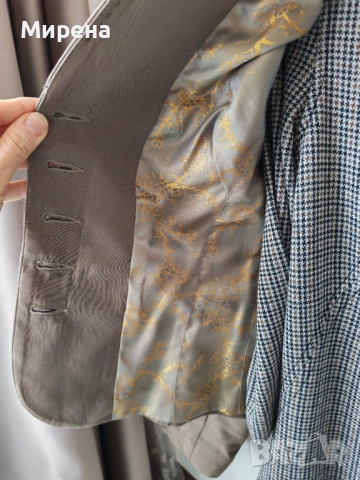 Вталена рокля Mango и късо сако KENSOL, пасващи си идеално, размер S, снимка 11 - Рокли - 53283820