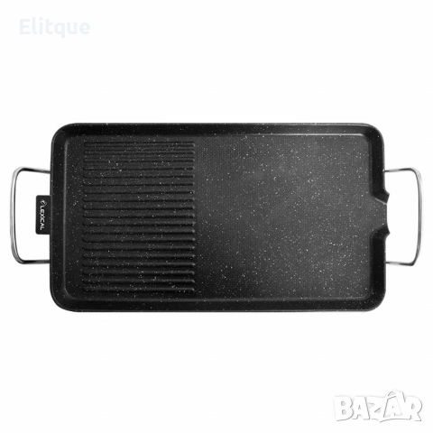 Електрически грил Lexical LBQ-2591 с незалепващо гранитно покритие , снимка 3 - Друга електроника - 53074398