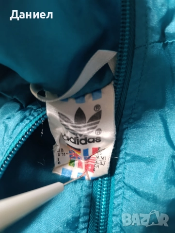 Винтидж горнище Adidas от 90те, снимка 4 - Спортни дрехи, екипи - 52807855