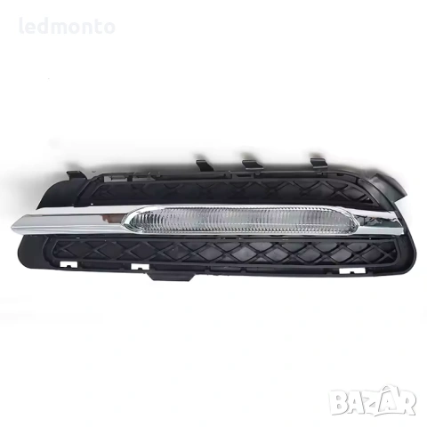 Предни LED Дневни Светлини DRL Фарове за Мъгла Mercedes E-Class W212 – Monto.bg, снимка 7 - Части - 53328907
