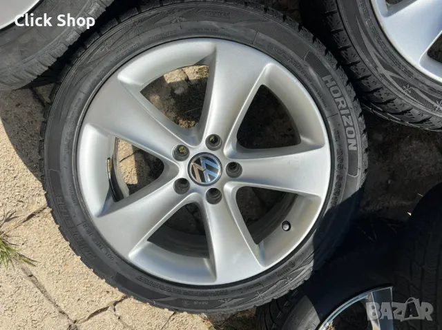 5х112 Джанти Лети 17 цола Audi Seat Skoda VW 5x112, снимка 6 - Гуми и джанти - 47853938