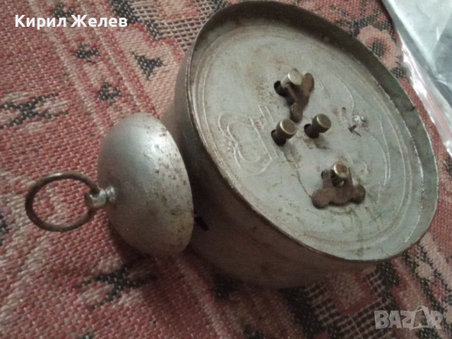 Будилник стар рядък 53648, снимка 5 - Колекции - 53420711