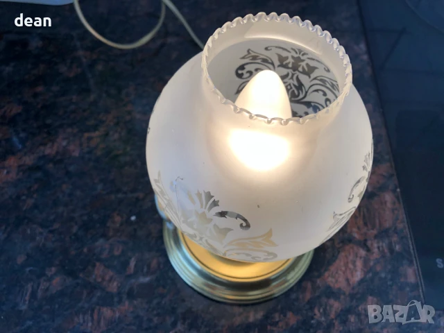 Маркова настолна лампа vintage, снимка 8 - Настолни лампи - 51320971